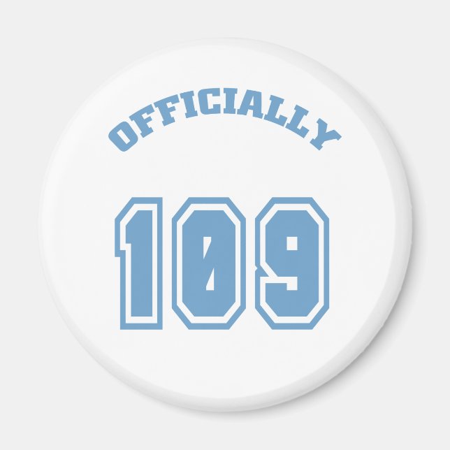 Imán Oficialmente 109 (Frente)