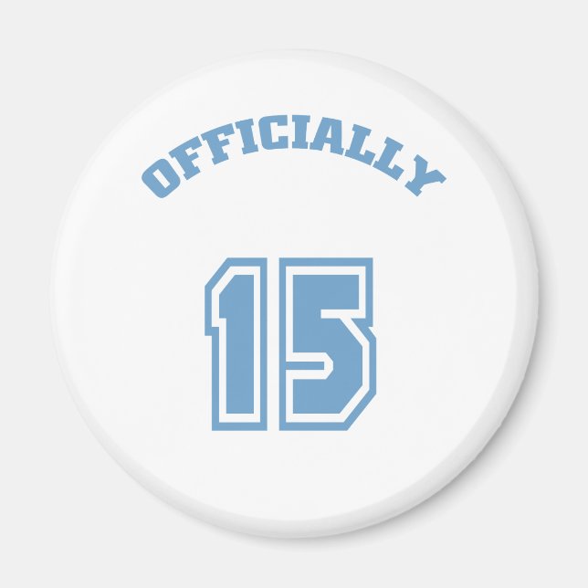Imán Oficialmente 15 (Frente)