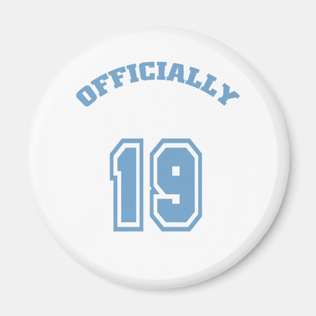 Imán Oficialmente 19 (Frente)