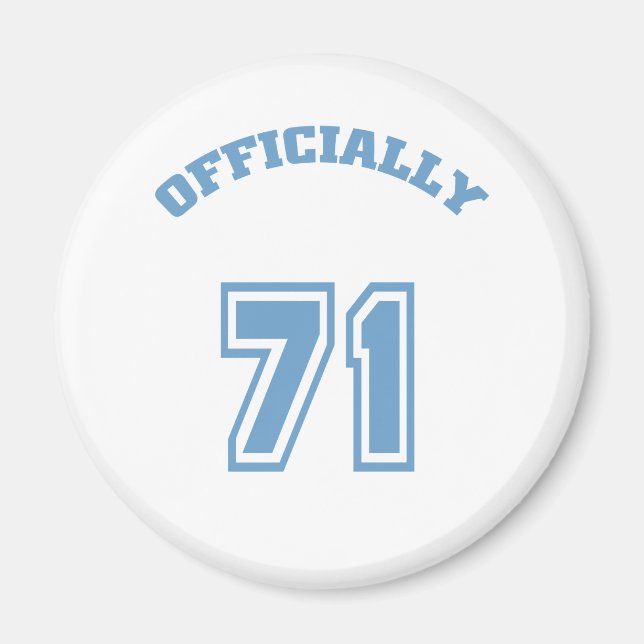 Imán Oficialmente 71 (Frente)