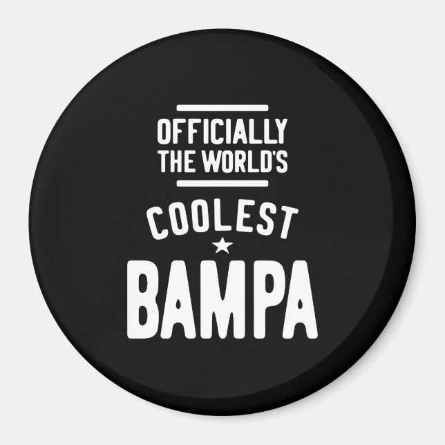 Imán Oficialmente, la mejor bampa del mundo (Frente)