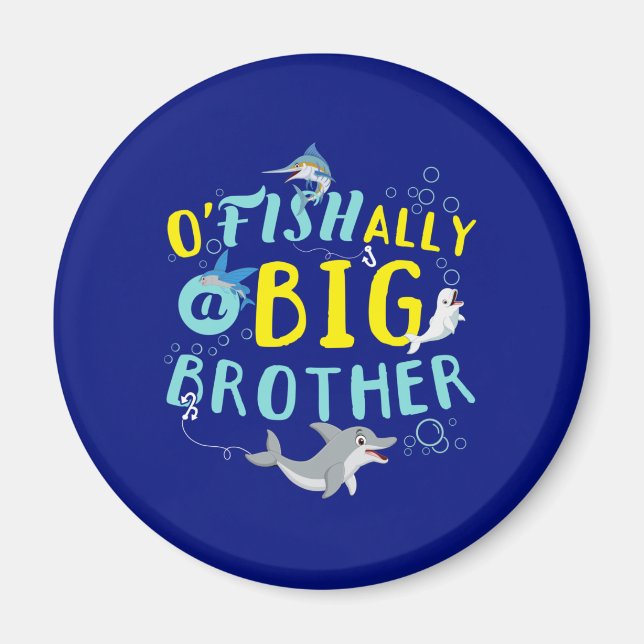 Imán Oficialmente - O'Fishally un hermano mayor juego d (Frente)