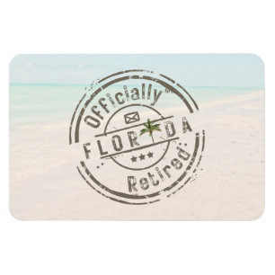 Imán Oficialmente Retirado en Playa Tropical de Florida