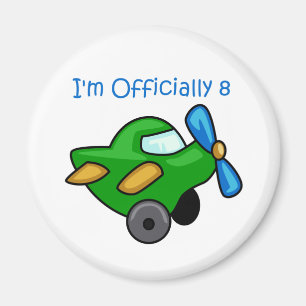 Imán Oficialmente tengo 8, Avión Jet