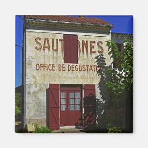 Imán Oficina de Degustación de Sauternes (Cata de Vino