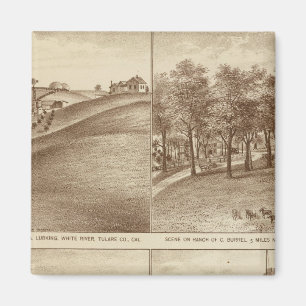 Imán Oficinas de las Co. Tulare