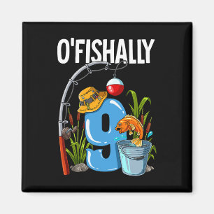 Imán O'fishally 9 años 9º cumpleaños de pesca 