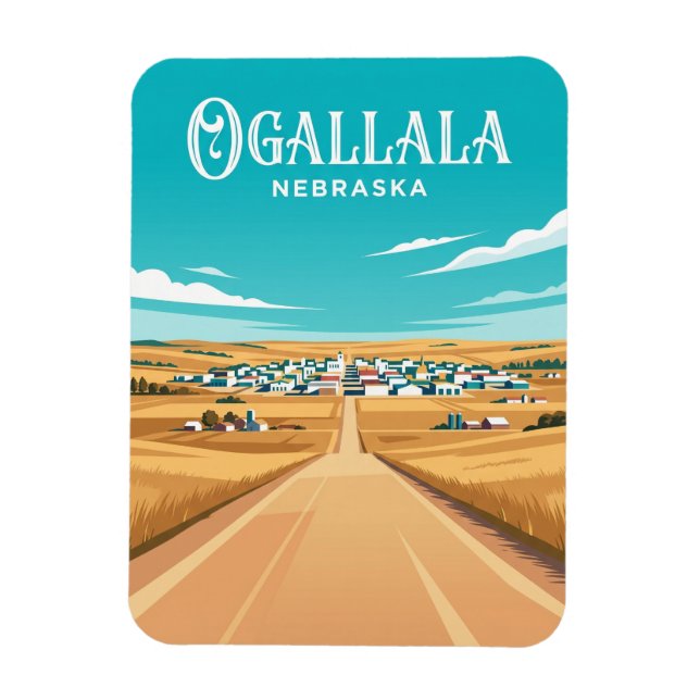 Imán Ogallala EE. UU. (Vertical)