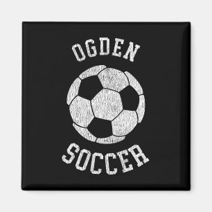 Imán Ogden Fútbol Retro Desgastado 90's Vintage