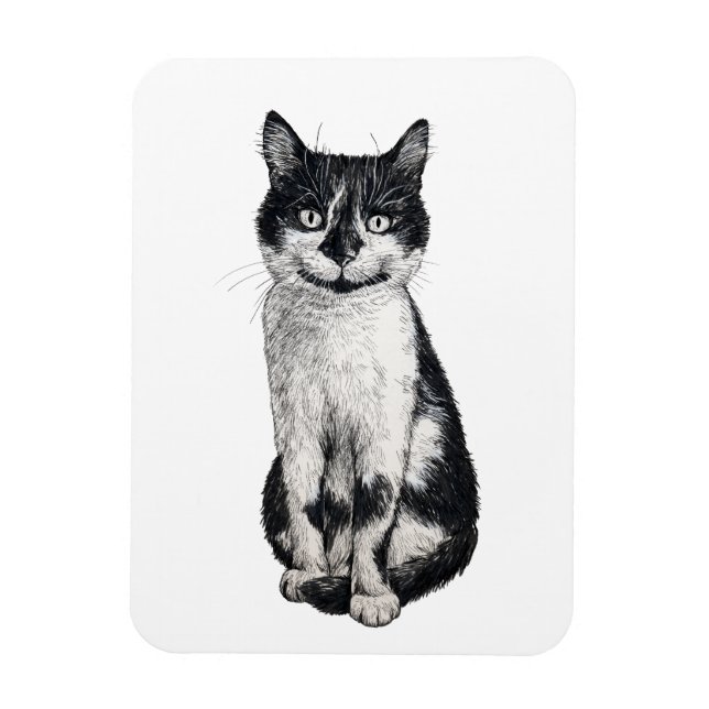 Imán Ogie el gato (Vertical)
