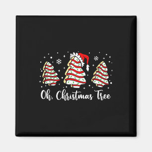 Imán Oh Árbol de Navidad Santa Sombrero Cakes Debbie Fu