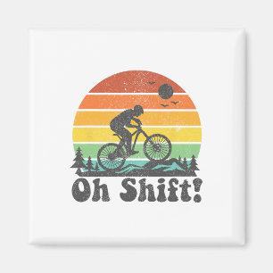 Imán Oh Cambio Divertido Ciclista De Bicicleta De Monta