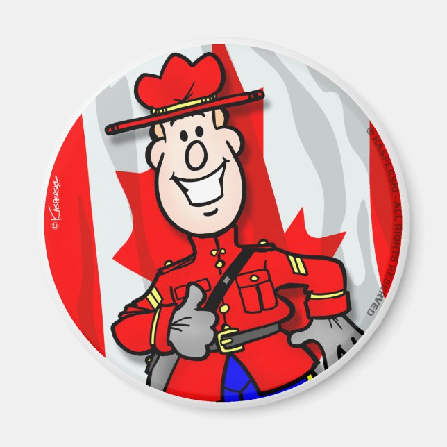 Imán ¡Oh Canadá EH! (Frente)