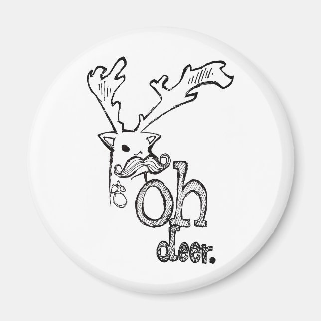 Imán Oh Deer (Frente)