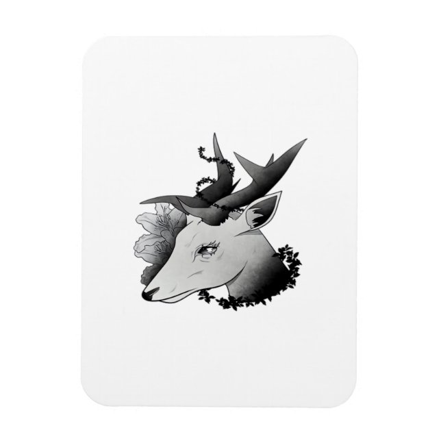 Imán Oh Deer Estilo Clásico  (Vertical)