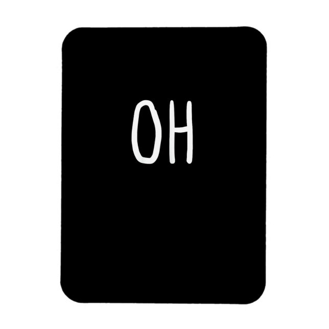 Imán Oh Deer Trendy Halloween Style  (Vertical)