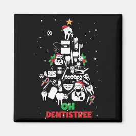 Imán Oh Dentistree Dentist Dental Teeth Árbol de Navida