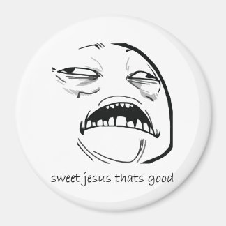 Imán Oh Dulce Jesús que es buen meme de la cara