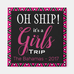 Imán Oh el viaje del chica de la nave personalizado