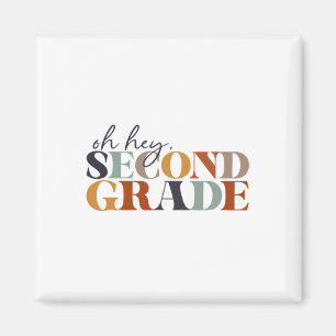 Imán Oh Hola Segundo Grado Ck Para Regreso a la Escuela