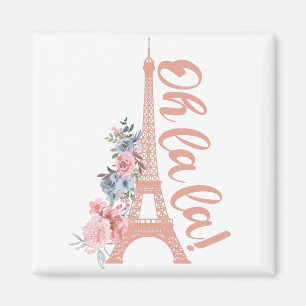 Imán Oh La La - Torre Eiffel París Francia