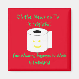 Imán Oh, las noticias en la televisión son aterradoras