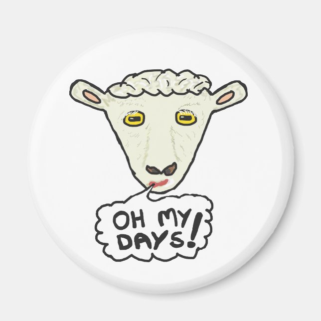 Imán Oh, mis días (Frente)