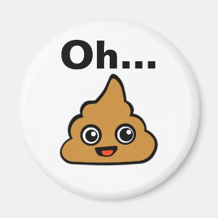 Imán Oh Poop