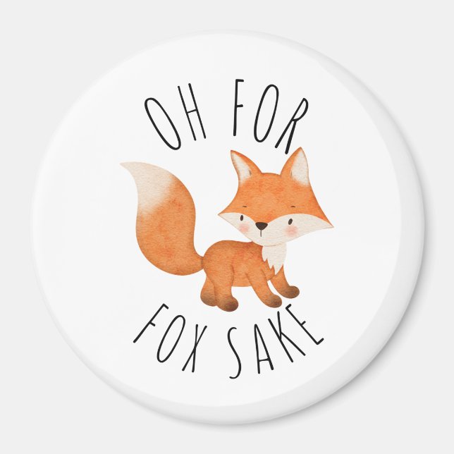 Imán Oh por Fox Sake (Frente)