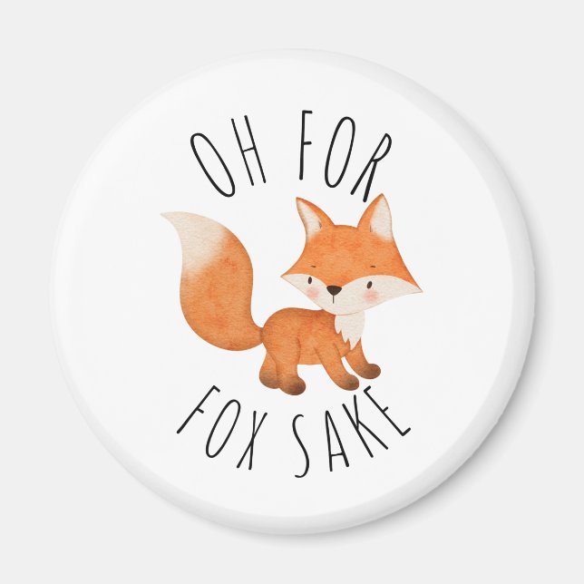 Imán Oh por Fox Sake (Frente)