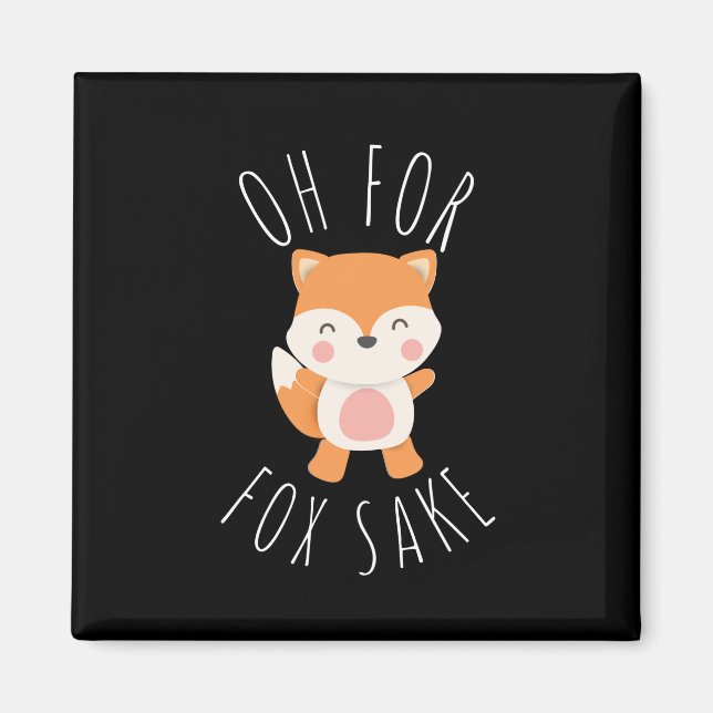 Imán Oh por Fox Sake (Frente)