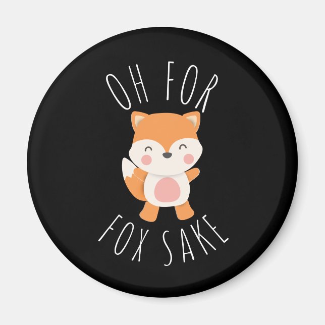 Imán Oh por Fox Sake (Frente)