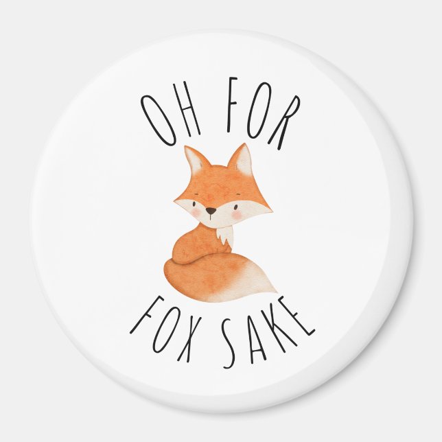 Imán Oh por Fox Sake (Frente)