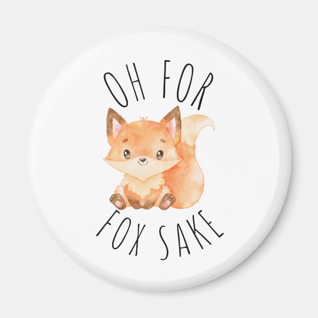 Imán Oh por Fox Sake (Frente)
