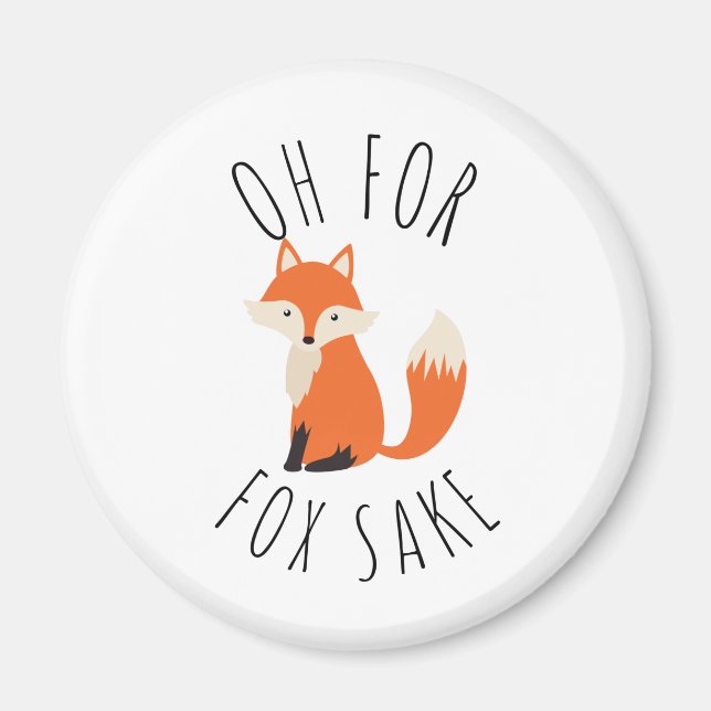 Imán Oh por Fox Sake (Frente)