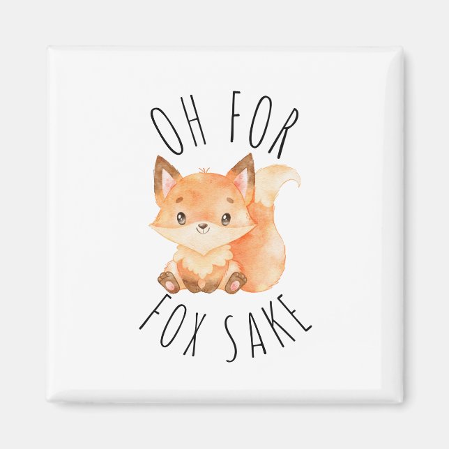 Imán Oh por Fox Sake (Frente)