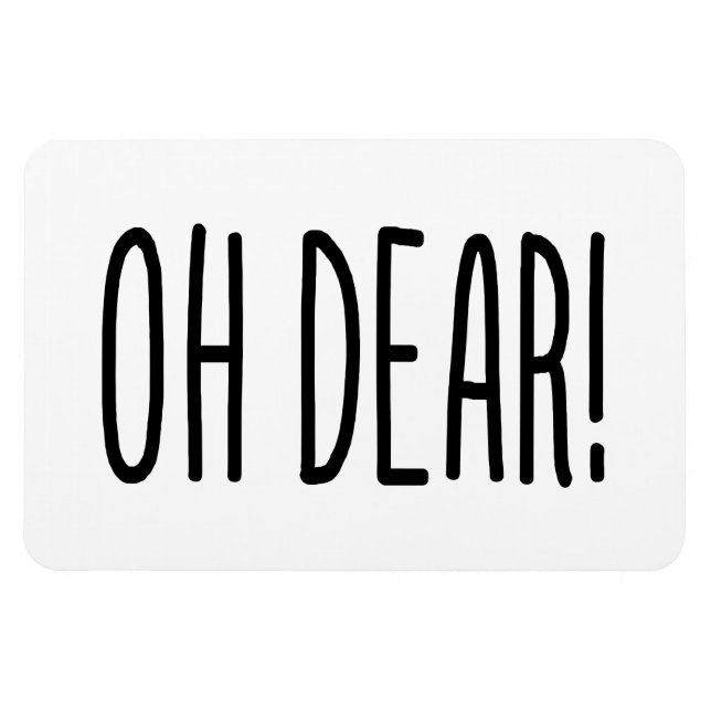 IMÁN ¡OH QUERIDO! (Horizontal)