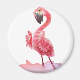Imán ¡Oh Sí Flamingo!