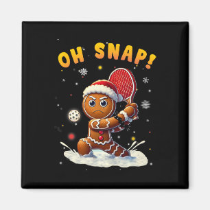 Imán Oh Snap Gingerbreadman Navidades Picklell 1