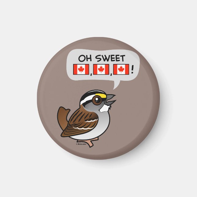 Imán Oh Sweet Canada (Frente)