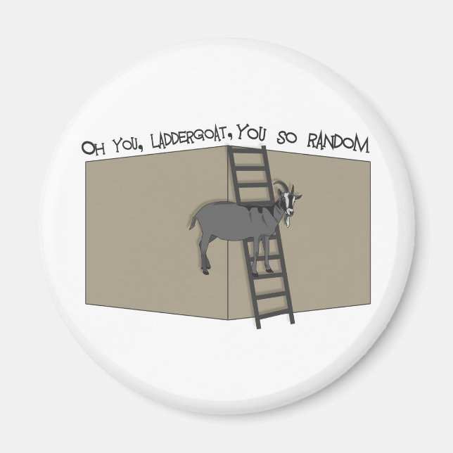 Imán Oh Tú, LadderGoat, eres tan aleatorio (Frente)