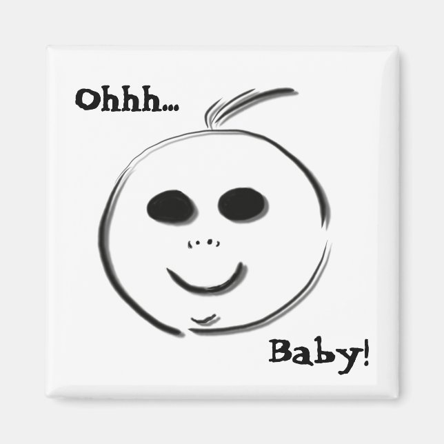 Imán ¡Ohhh Bebé! (Frente)