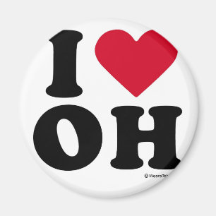 IMÁN OHIO - "AMO EL OH" "QUE AMO OHIO"