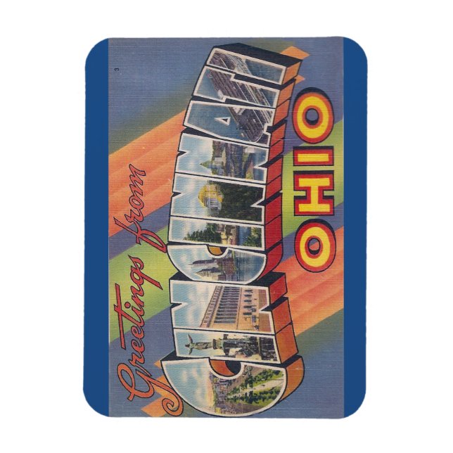 Imán Ohio, Cincinnati Magnet (Vertical)
