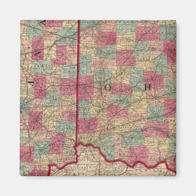 Imán Ohio e Indiana 3 (Frente)