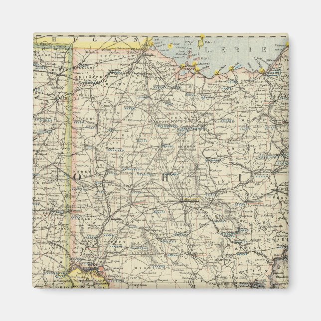 Imán Ohio, Indiana, Kentucky, Virginia Occidental (Frente)