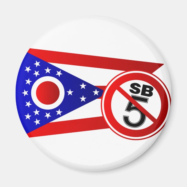 Imán Ohio Stop SB5 (Frente)