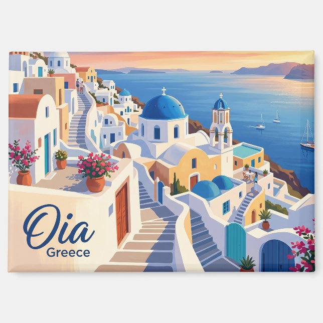 Imán Oia Grecia (Anverso)