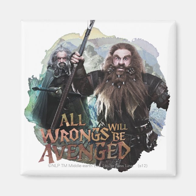 Imán Oin y Gloin (Frente)