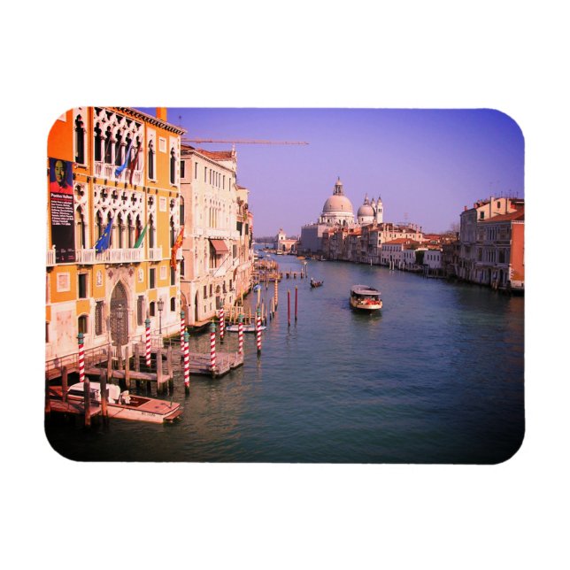 Imán Ojalá estuviera en Venecia Italia en el agua (Horizontal)
